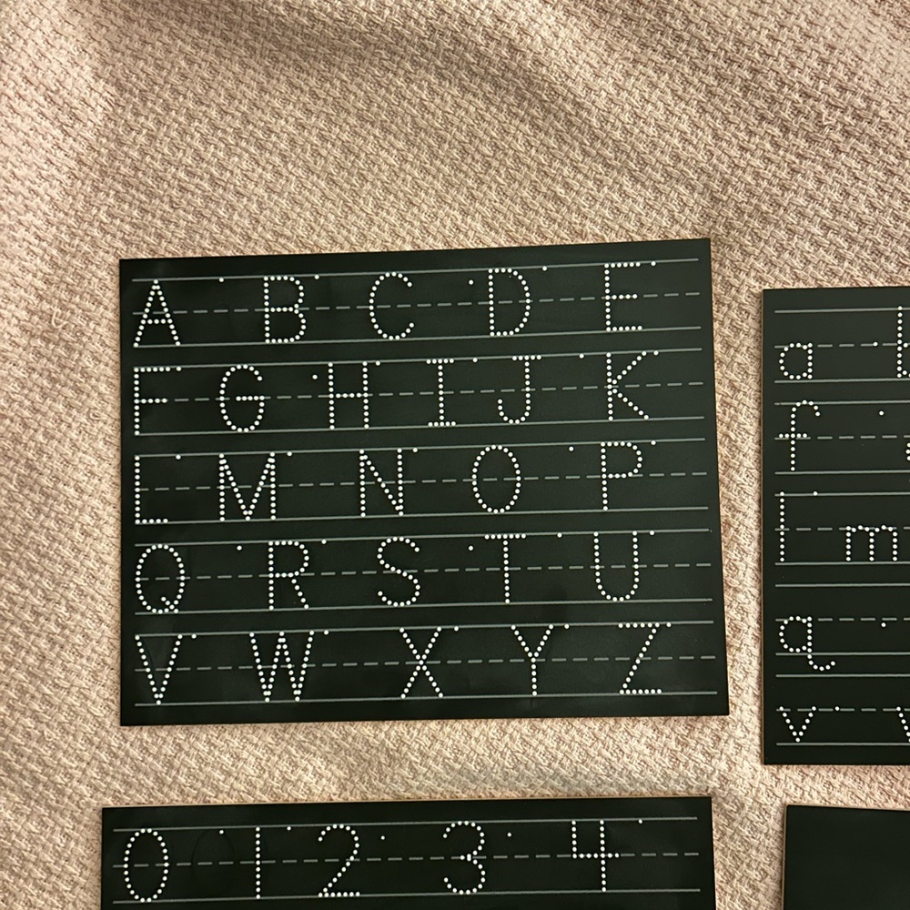 Set of 4 chalkboards - Picture 2 of 5